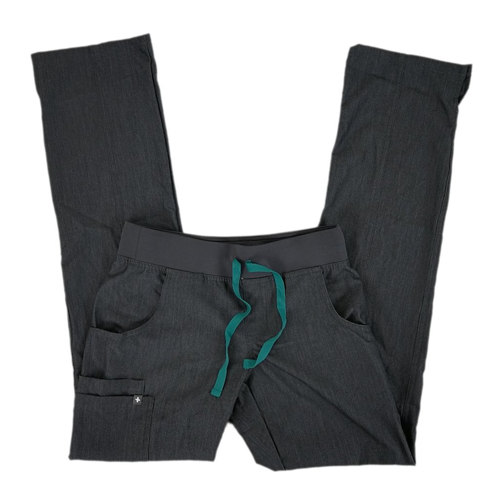 Figs Scrub Pants Kade Cargo Graphite XXS Tall